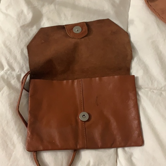 Topshop brown crossbody walltet - Picture 2 of 12
